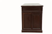 木製抽屜式ㄇ型書桌藏品圖，第4張